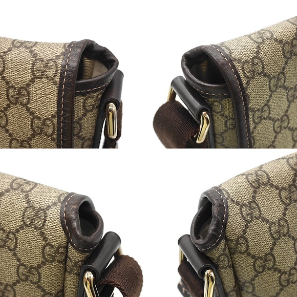 🍓GUCCI GG Supreme PVC Messenger Bag - Picture 13 of 13